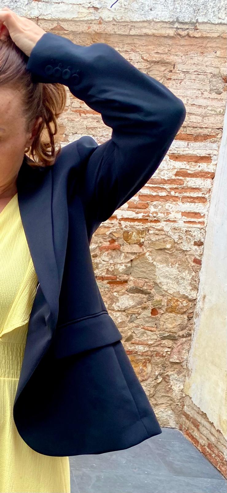 Blazer negro - talla L