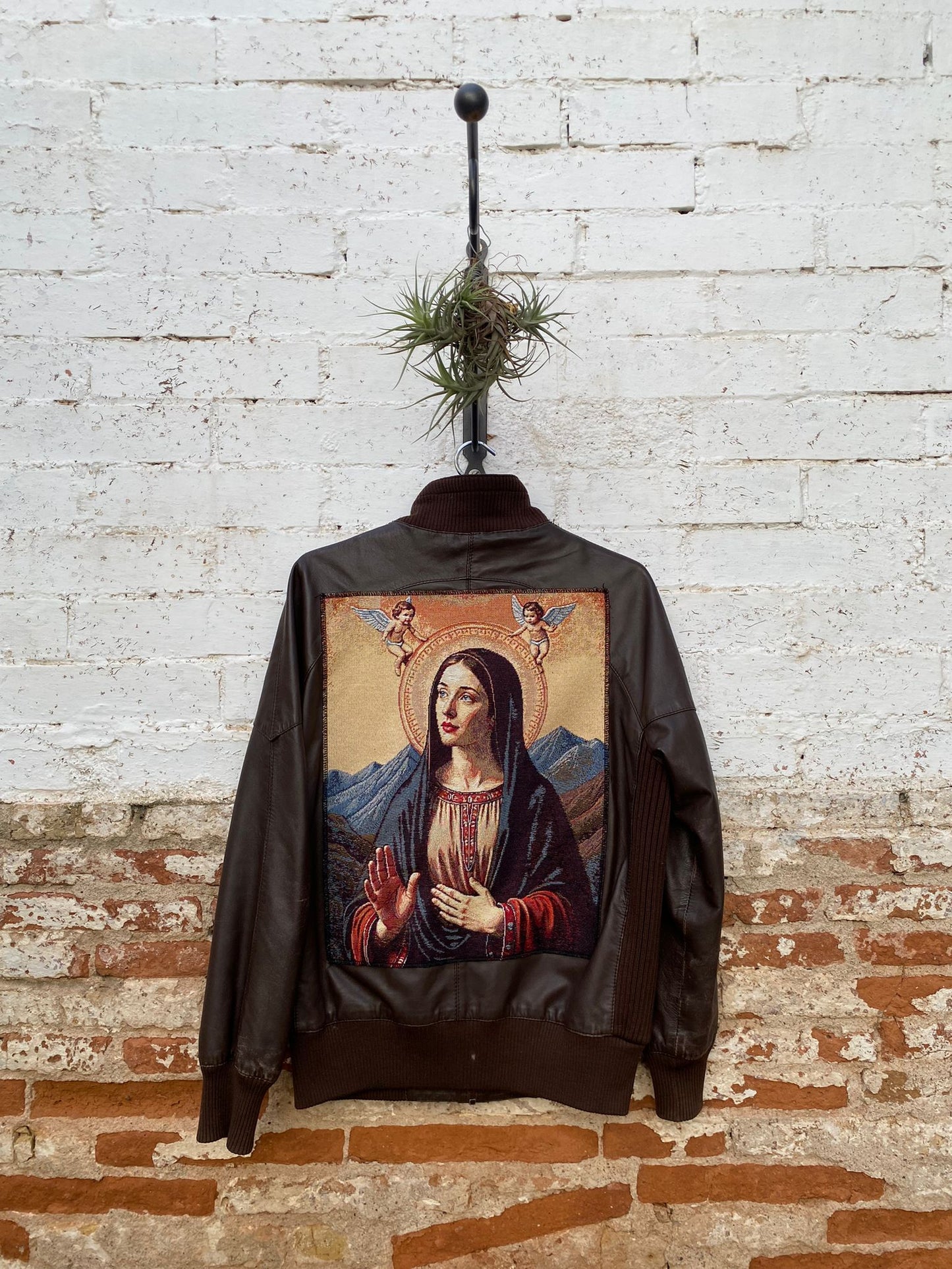 Chaqueta de cuero - talla M-L