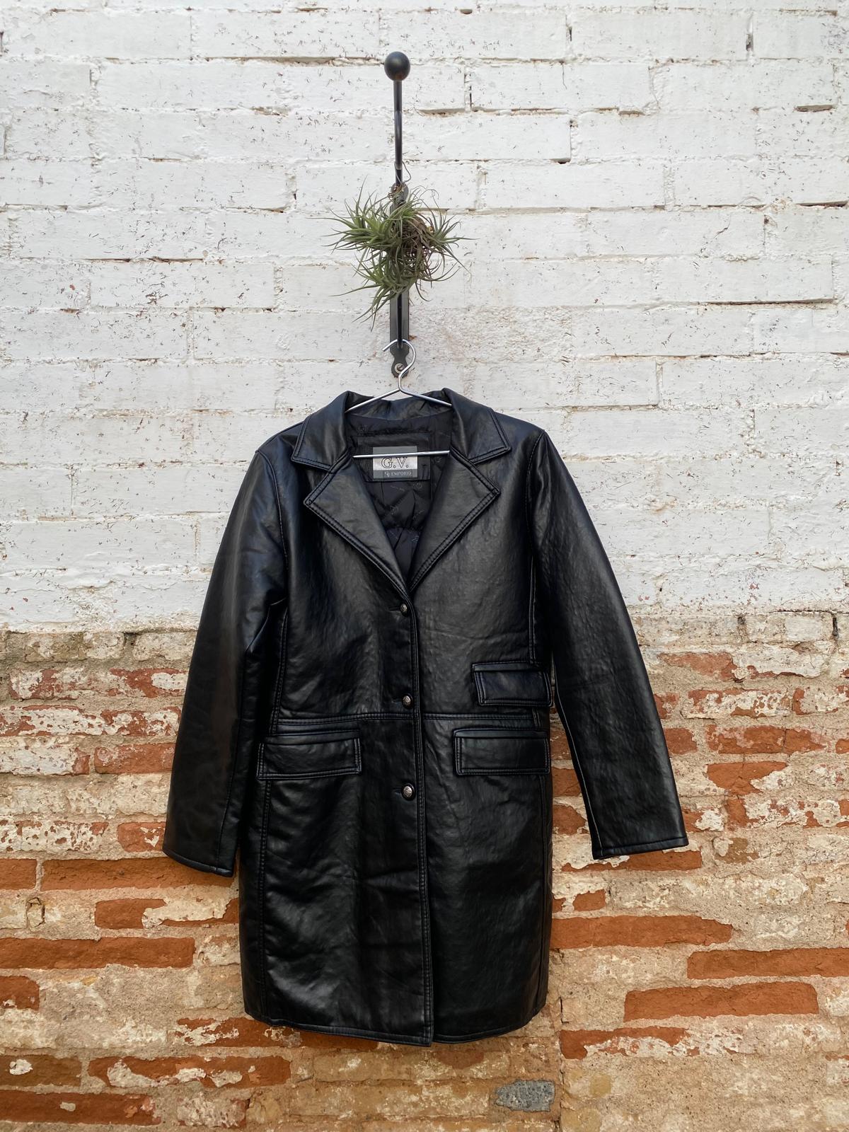 Chaqueta de piel - talla XL "oversize"