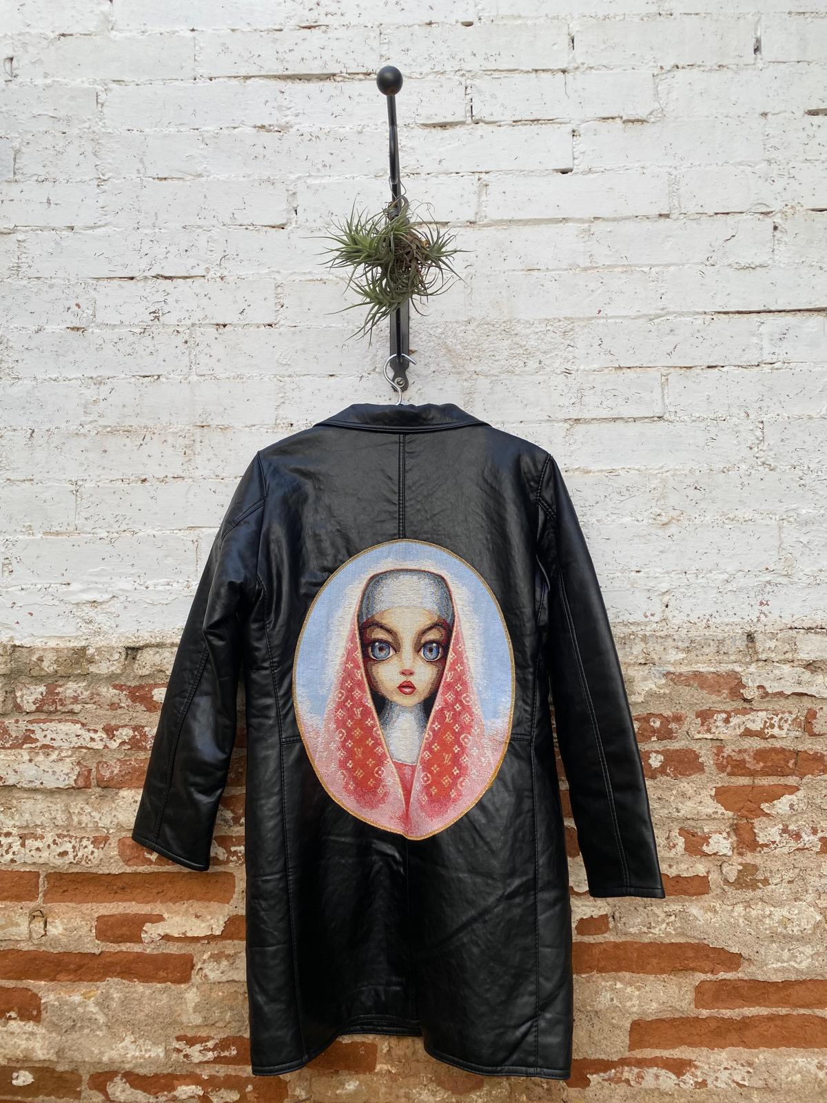 Chaqueta de piel - talla XL "oversize"