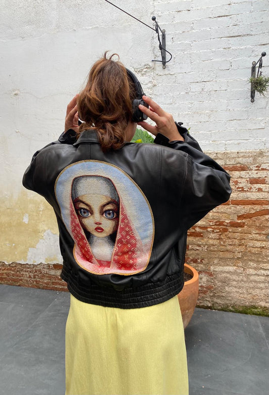 Chaqueta de piel - talla M