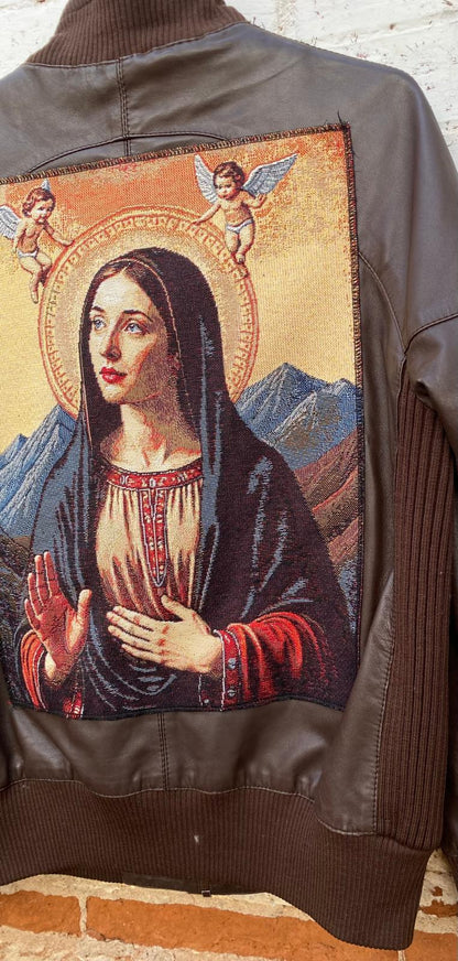 Chaqueta de cuero - talla M-L