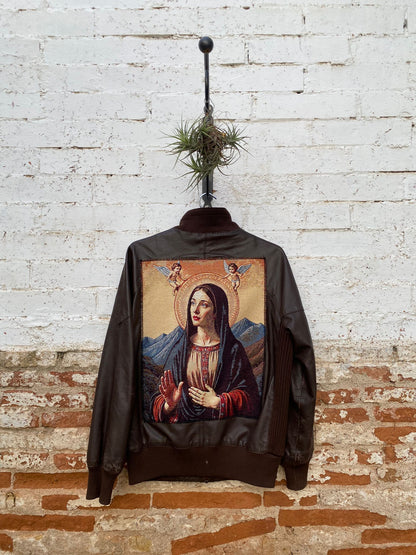 Chaqueta de cuero - talla M-L
