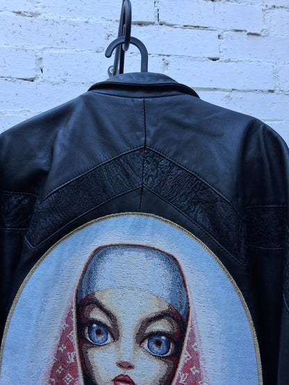 Chaqueta de piel talla L - Larga