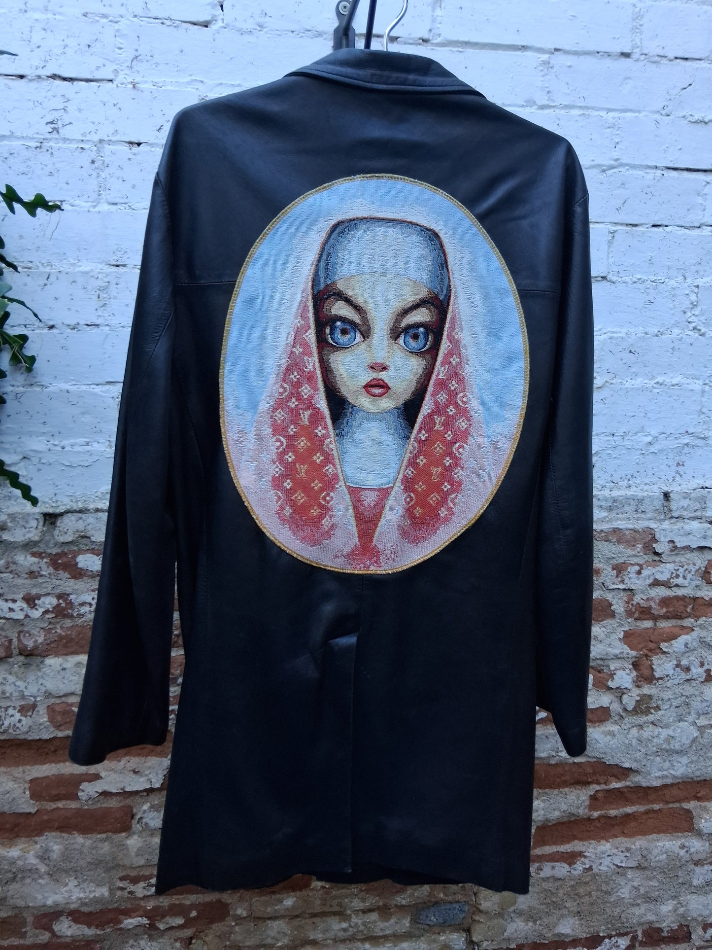 Chaqueta de piel talla L - Larga