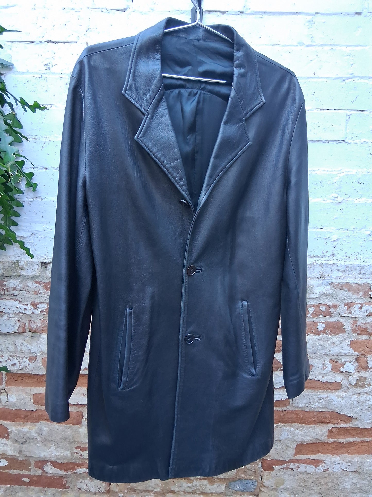 Chaqueta de piel talla L - Larga