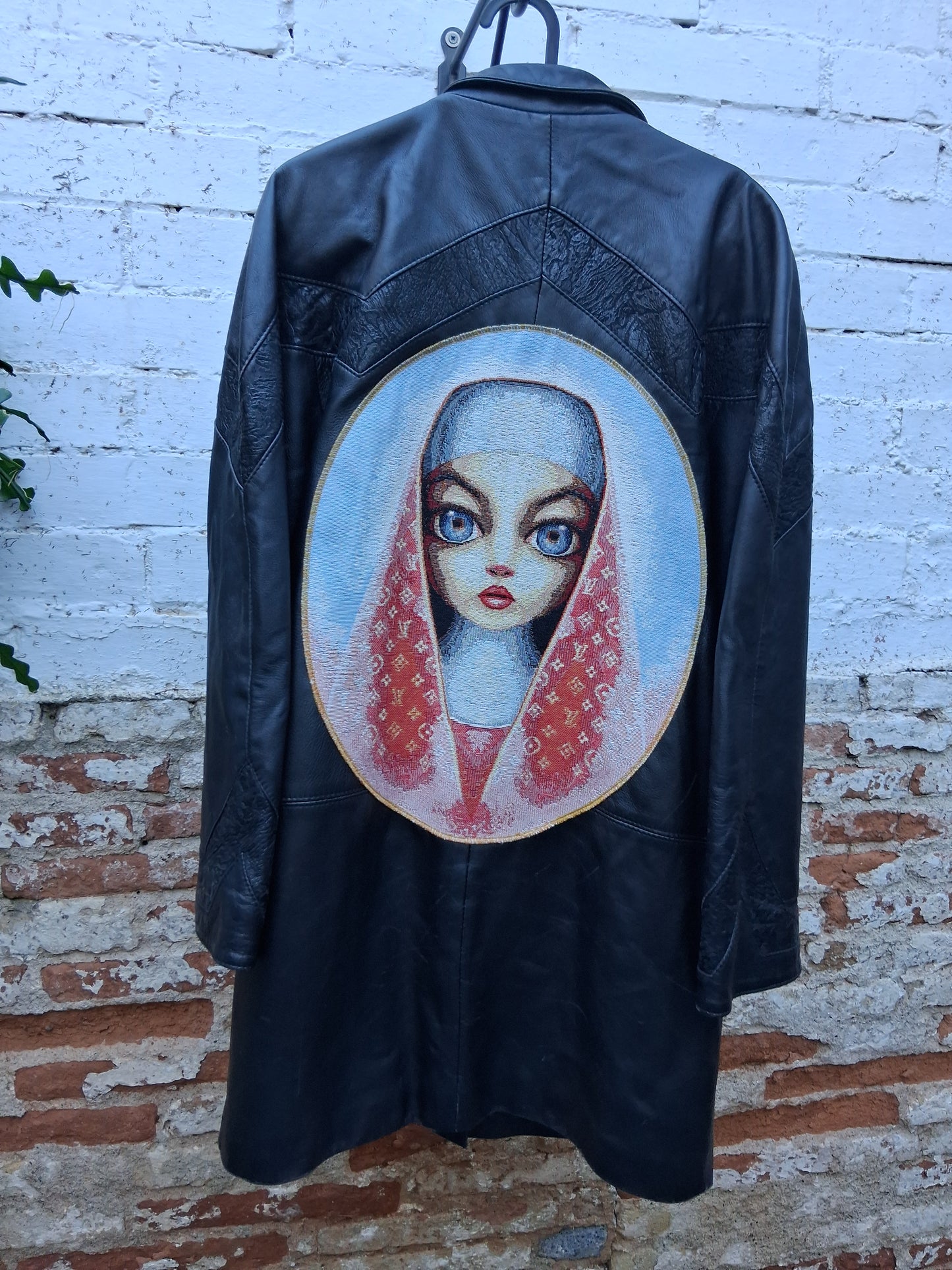 Chaqueta de piel talla L - Larga